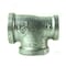 Thrifco Plumbing 1 Inch x 3/4 Inch x 1 Inch Galvanized Steel Reducer Tee 5217079 - alternate 1